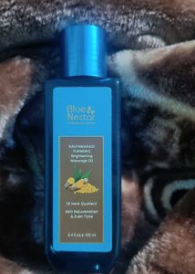 Blue Nectar Brightening Massage Oil - Lowest Price