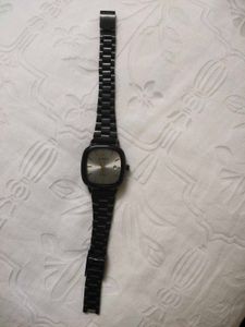 Casio Black Metal Watch
