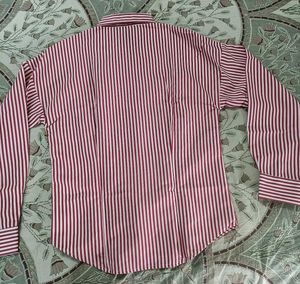 Striped Button-Down Shirt