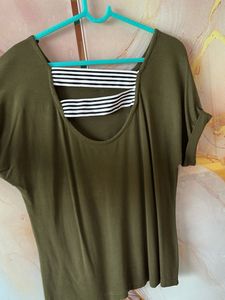 Olive Green Sylvester T-Shirt