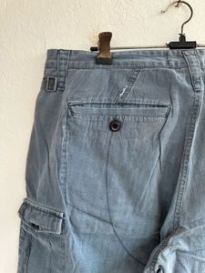 Stylish Blue Cargo Shorts for Men