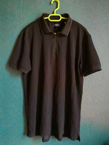 Woodland Zip Polo T-Shirt