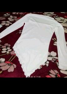 Chic White Corset Top