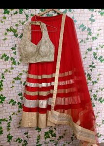 Red Lehenga Choli Set