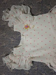 Girls Floral Print Dress