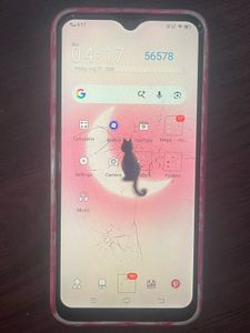 Smartphone with Pink Case