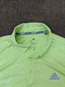 Adidas Lime Green Polo Shirt