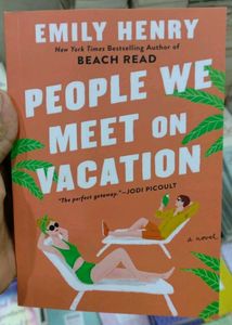 People We Meet On Vacation Novel (Brand New)