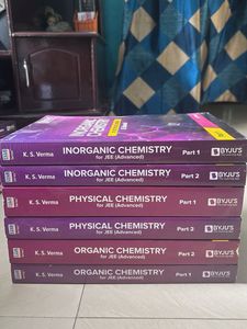 JEE Chemistry Books Set by K. S. Verma