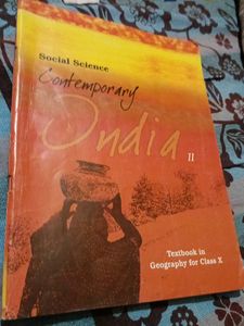 10th Social Science Geography Book