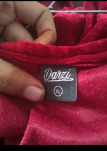 Red Velvet Dress