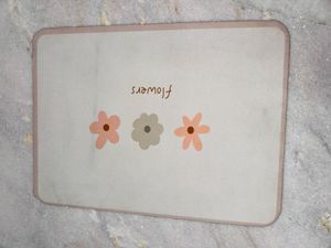 3 Cute Flower Design Mat