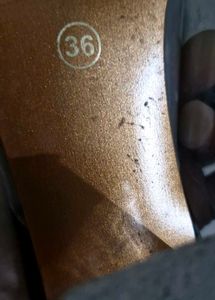 Clear Heel Mules size 36