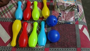 Kids Bowling Alley Toy Set