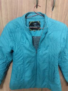 Teal Puffer Jacket