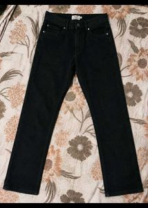 Classic Black Denim Jeans