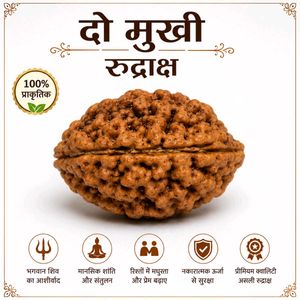 दो मुखी रुद्राक्ष | प्राकृतिक एवं ओरिजिनल