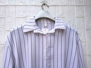 Korean Premium Chic Cute Stripped. Baggy shirt