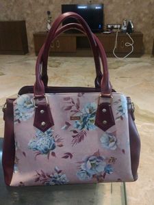Floral Print Handbag