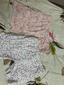 Floral Print Lounge Pants Set