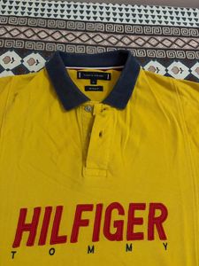 Tommy Hilfiger Yellow Polo Shirt