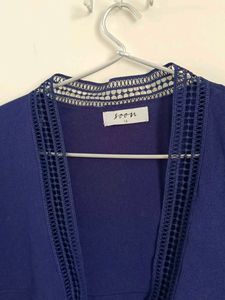 Navy Blue Cardigan