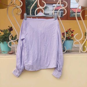 Lilac Color Elegant Shirt