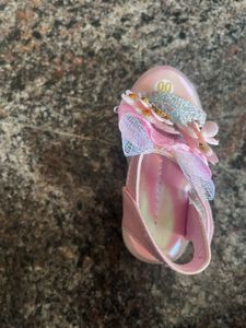 Sparkling Pink Baby slippers