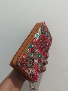 Boho Floral Print Wallet