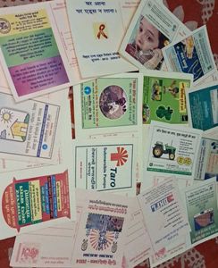15 Collectible, unused MEGHDOOT postcards