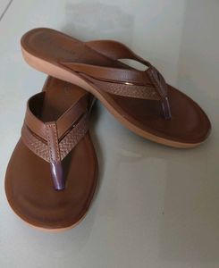 Stylish Brown Flip-Flops