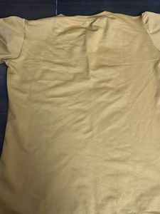 Basic Mustard Yellow T-Shirt