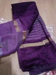 Purple Saree