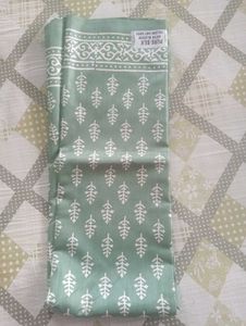 Elegant Green Printed Semi Silk Saree