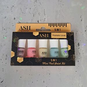 ASH 5 IN 1 Mini Nail Paint Kit