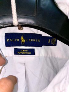 Classic White Polo Ralph Lauren Shirt