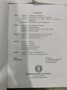 Delhi University B.Com Textbooks
