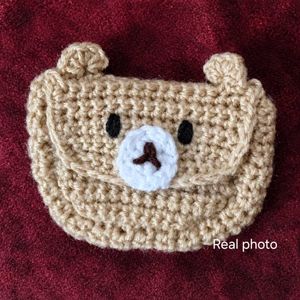 Crochet Animal Mini Pouch(1 piece)