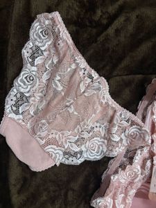 Lace Bra and Panty Set