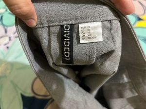 Pleated Grey Skirt