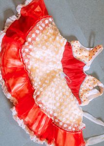 Fancy Frill Frock For 1yr age