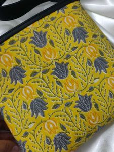 Boho Floral Print Crossbody Bag