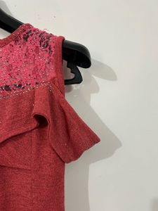 Chic Cold Shoulder Dress