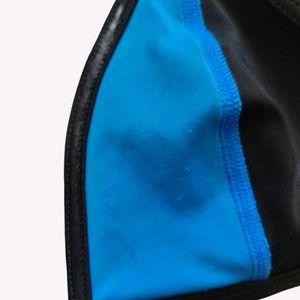 Stylish Black &amp; Blue Bikini Top