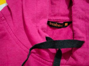 Pink "Nope" Hoodie