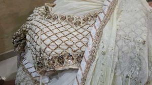 Embellished Cream Blouse