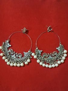 Jaipuri Silver Earrings