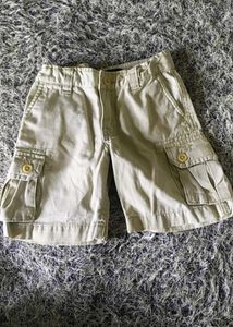 Boys Khaki Cargo Shorts
