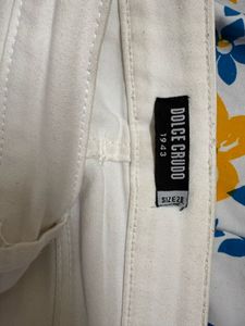 White Flared Jeans