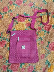Pink Crossbody Bag